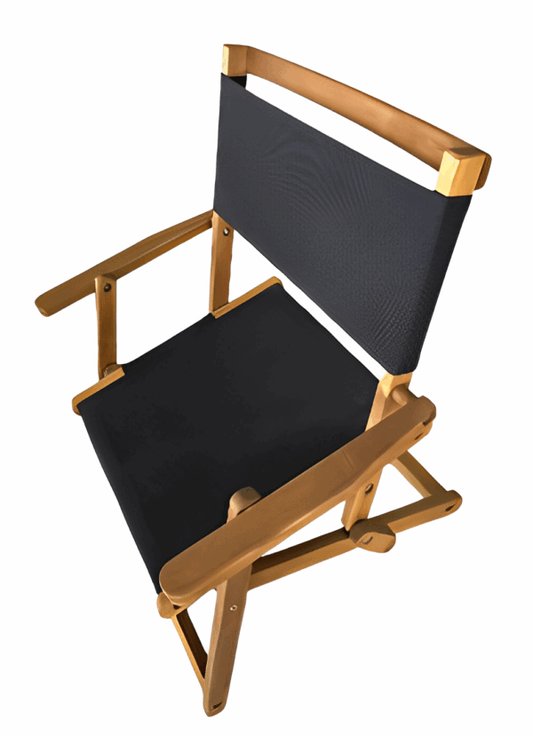 Wooden Chair With Fabric