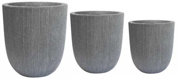 Resin Pot Set of 3