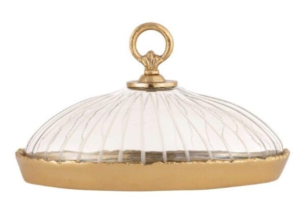 Platter With Glass Cover